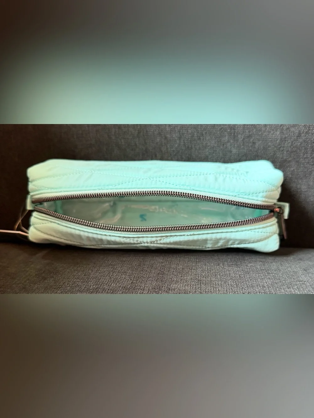 Lug Jib CloudGo Zip Pouch Bag – Aquamarine (Blue Green)